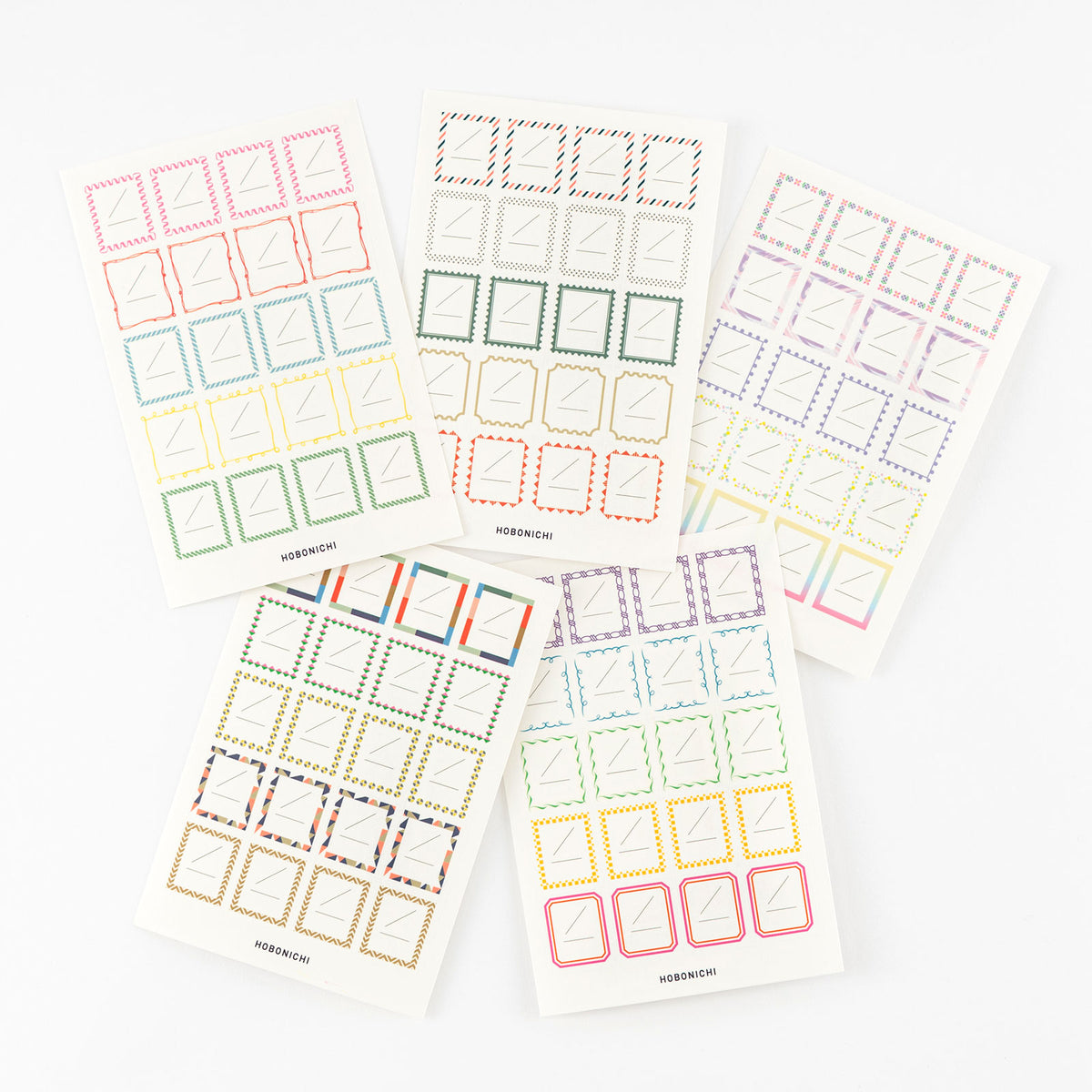 Hobonichi Frame Stickers for Dates    at Boston General Store