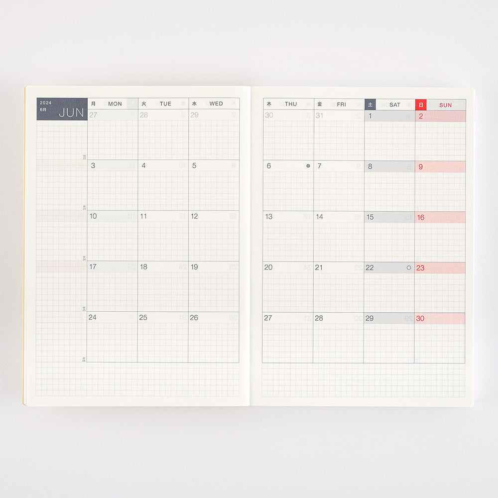 Hobonichi Techo Cousin Avec 2024  Graph paper designs, Hobonichi, Hobonichi  techo