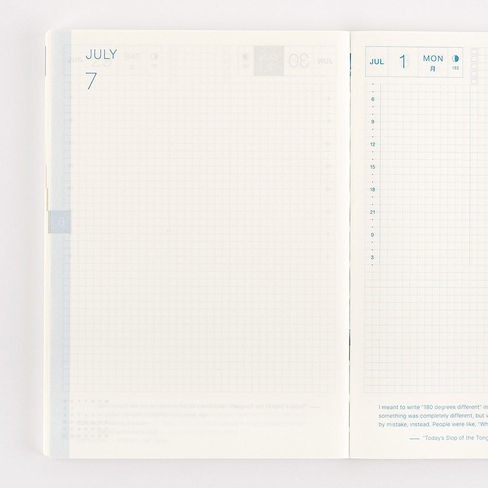 Hobonichi Techo Book Cousin A5    at Boston General Store