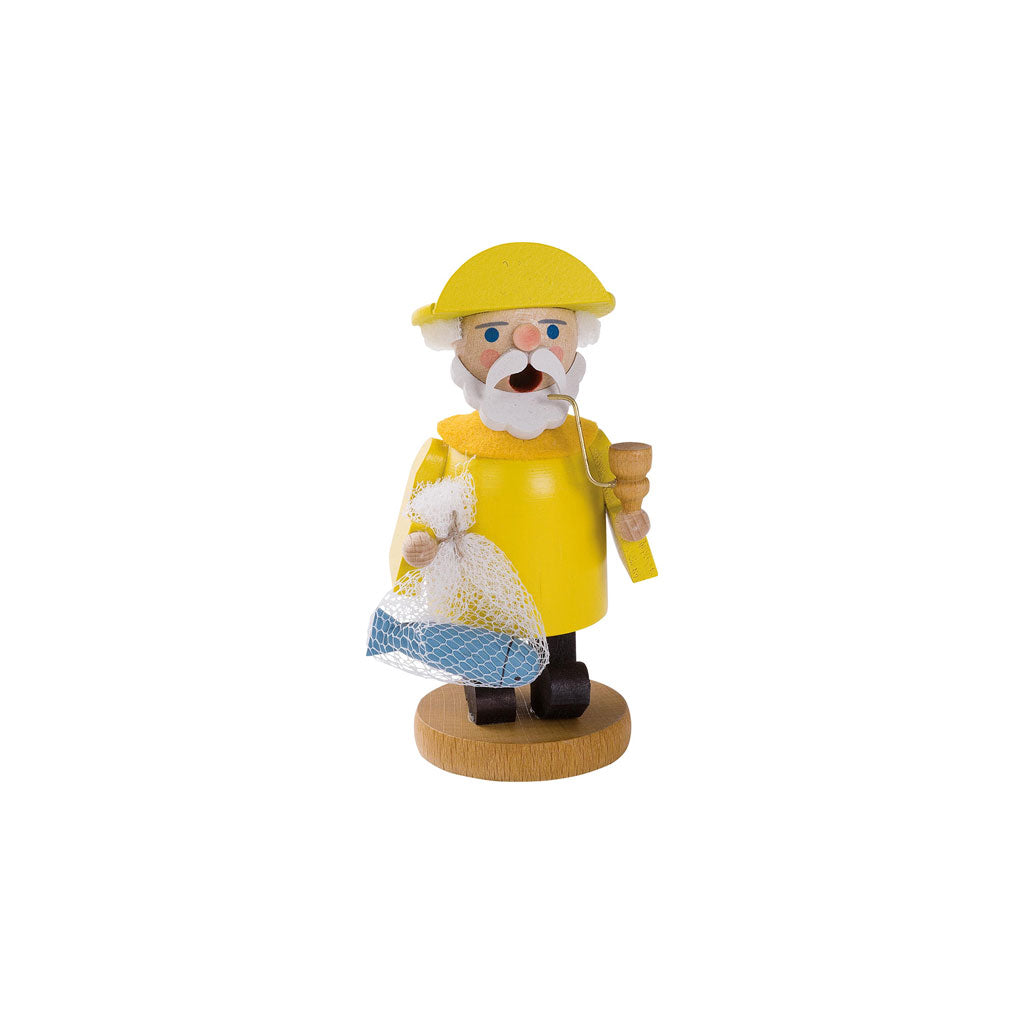 Smoking Fisherman Incense Burner    at Boston General Store