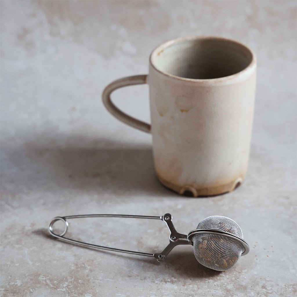 Snap Mesh Tea Ball Spoon Boston General Store