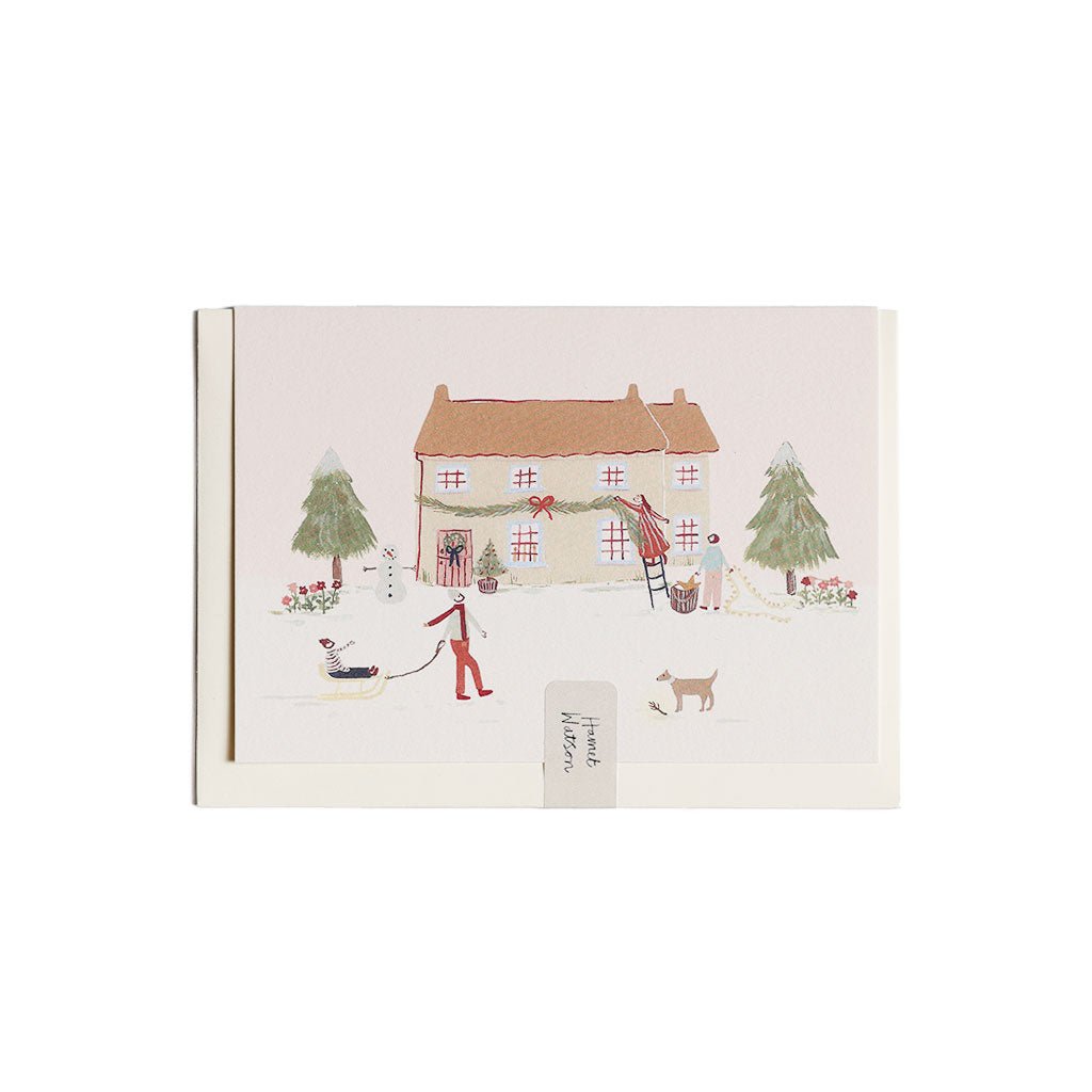 Snow Day Holiday Card Boston General Store