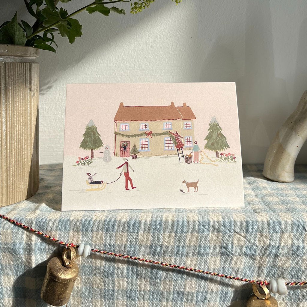 Snow Day Holiday Card Boston General Store