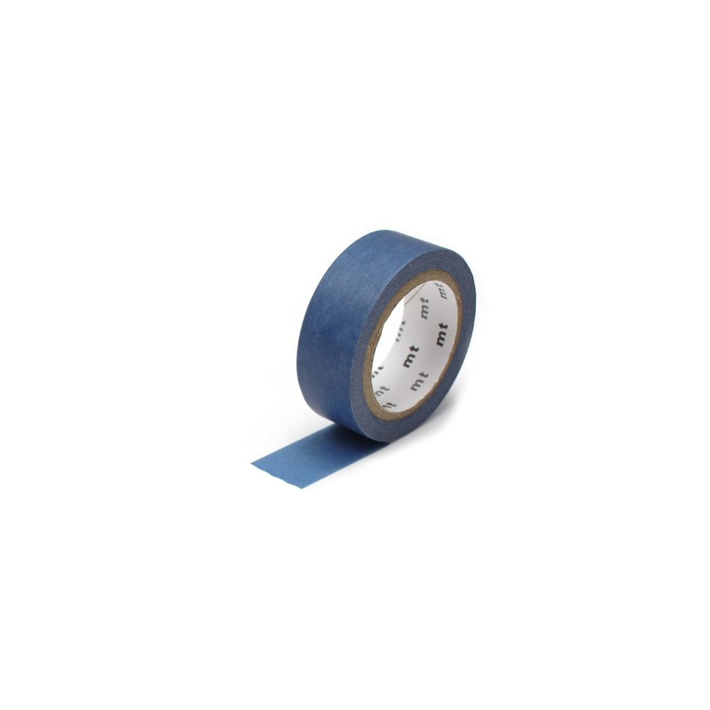 MT Solid Washi Tape Smoky Blue   at Boston General Store