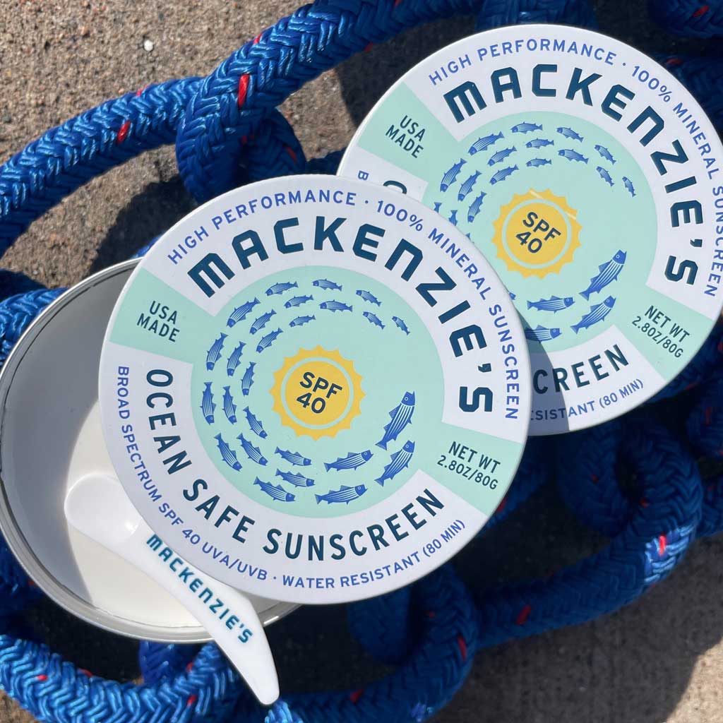 Ocean Safe Sunscreen Tin SPF 40 at Boston General Store