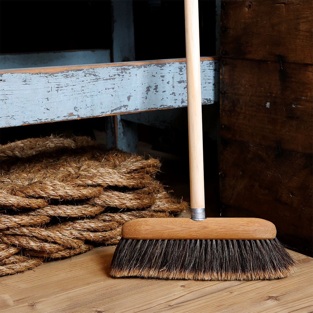 Bürstenhaus Redecker Split Horsehair Broom | Boston General Store