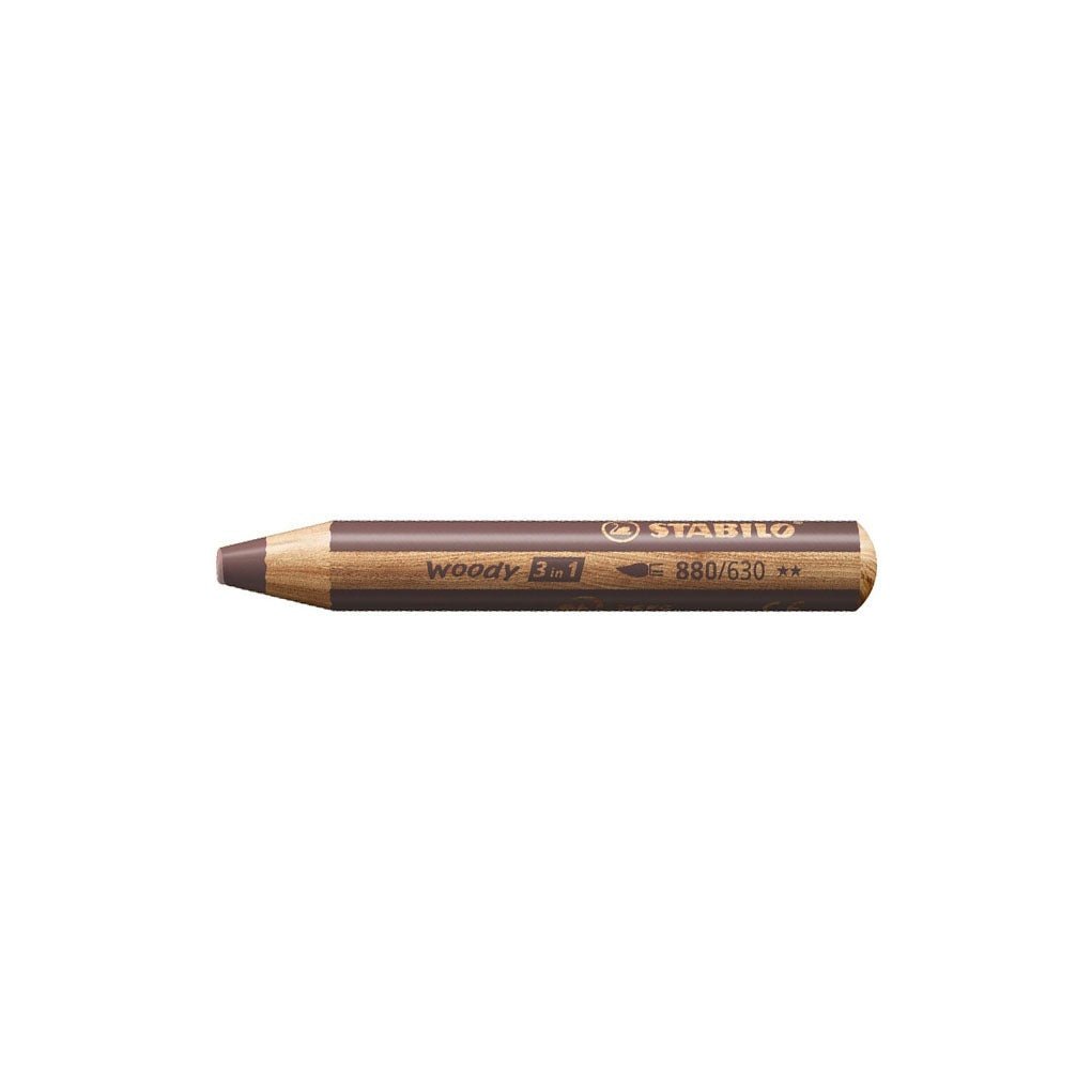 STABILO Woody 3-in-1 Pencil Set of 6 with Sharpener | Boston