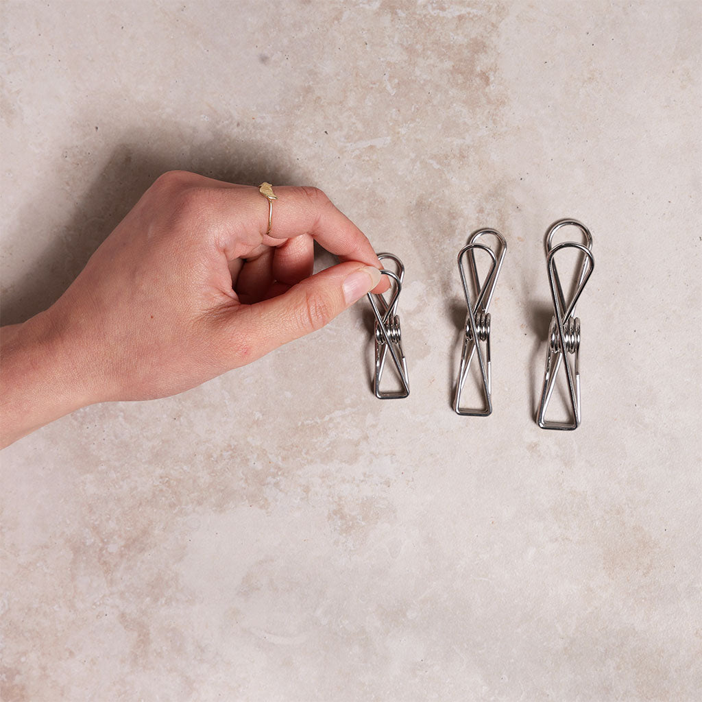 Stainless Steel Clips    at Boston General Store
