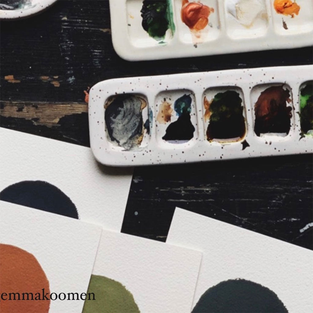 Hand-Carved Paint Palettes    at Boston General Store