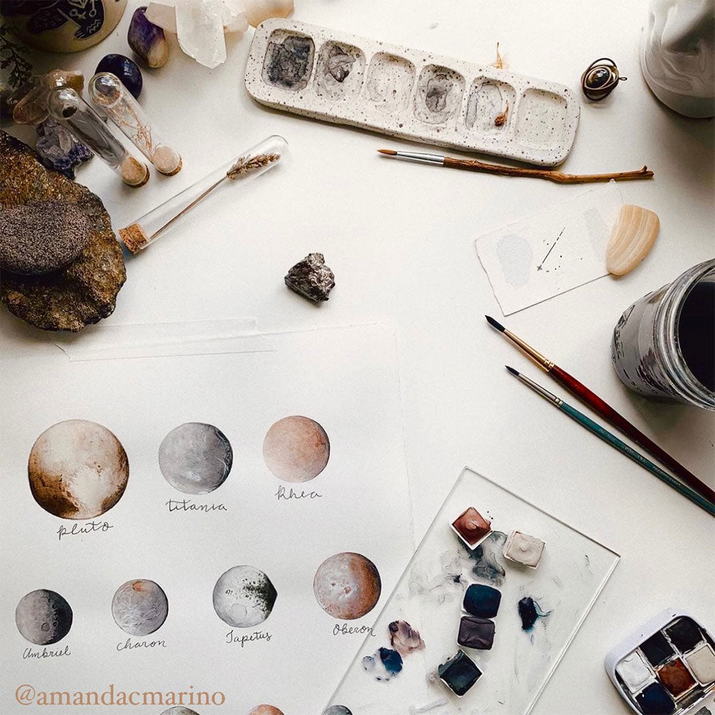 Hand-Carved Paint Palettes    at Boston General Store
