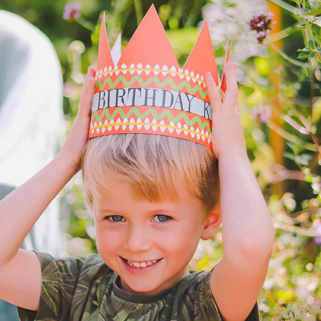 Birthday King Party Hat Card    at Boston General Store