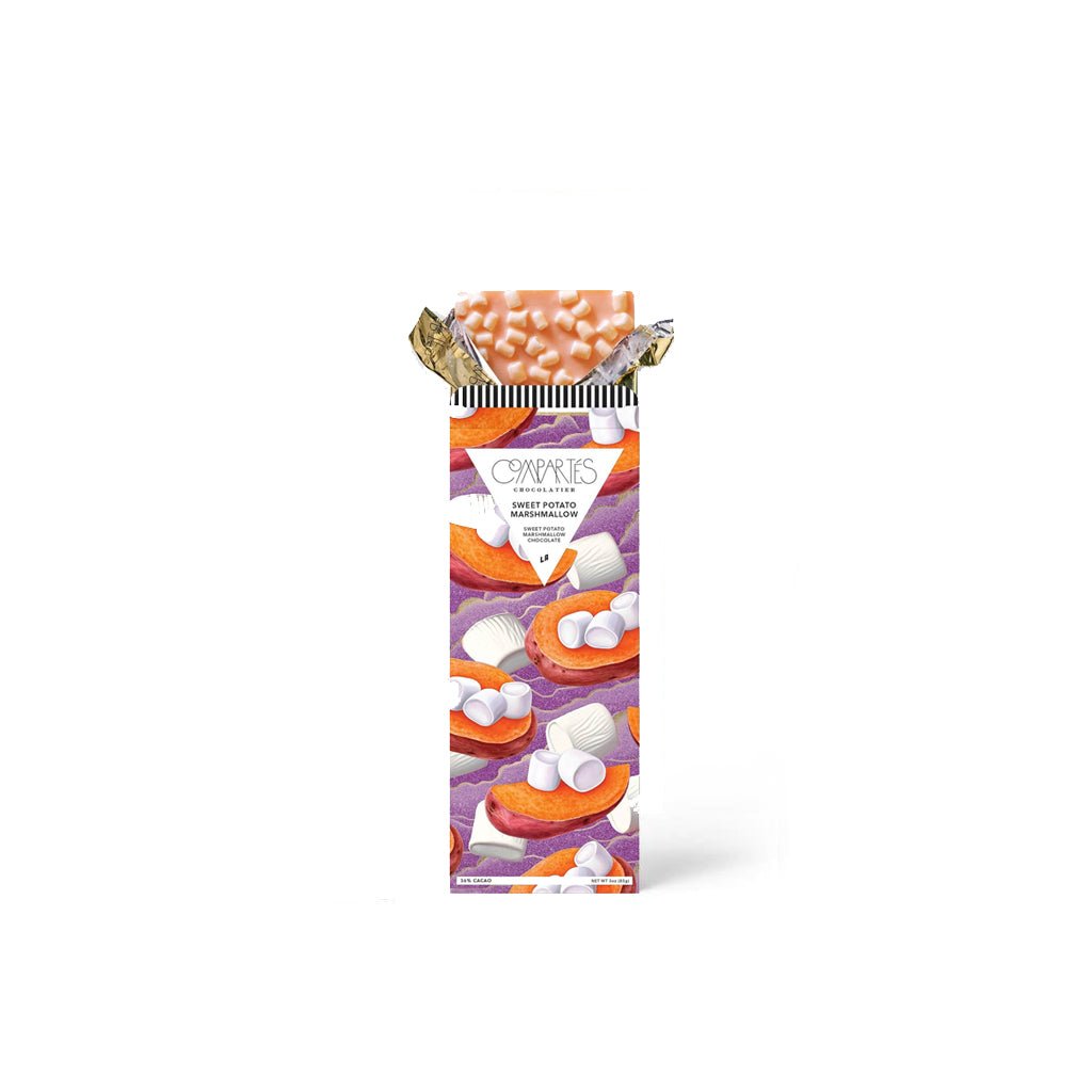 Sweet Potato & Marshmallow Gourmet Chocolate Bar Boston General Store