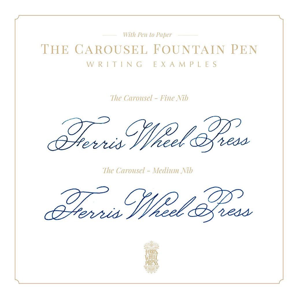 The Carousel Fountain Pen Boston General Store