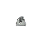 Chrome Leaf razor stand on white background