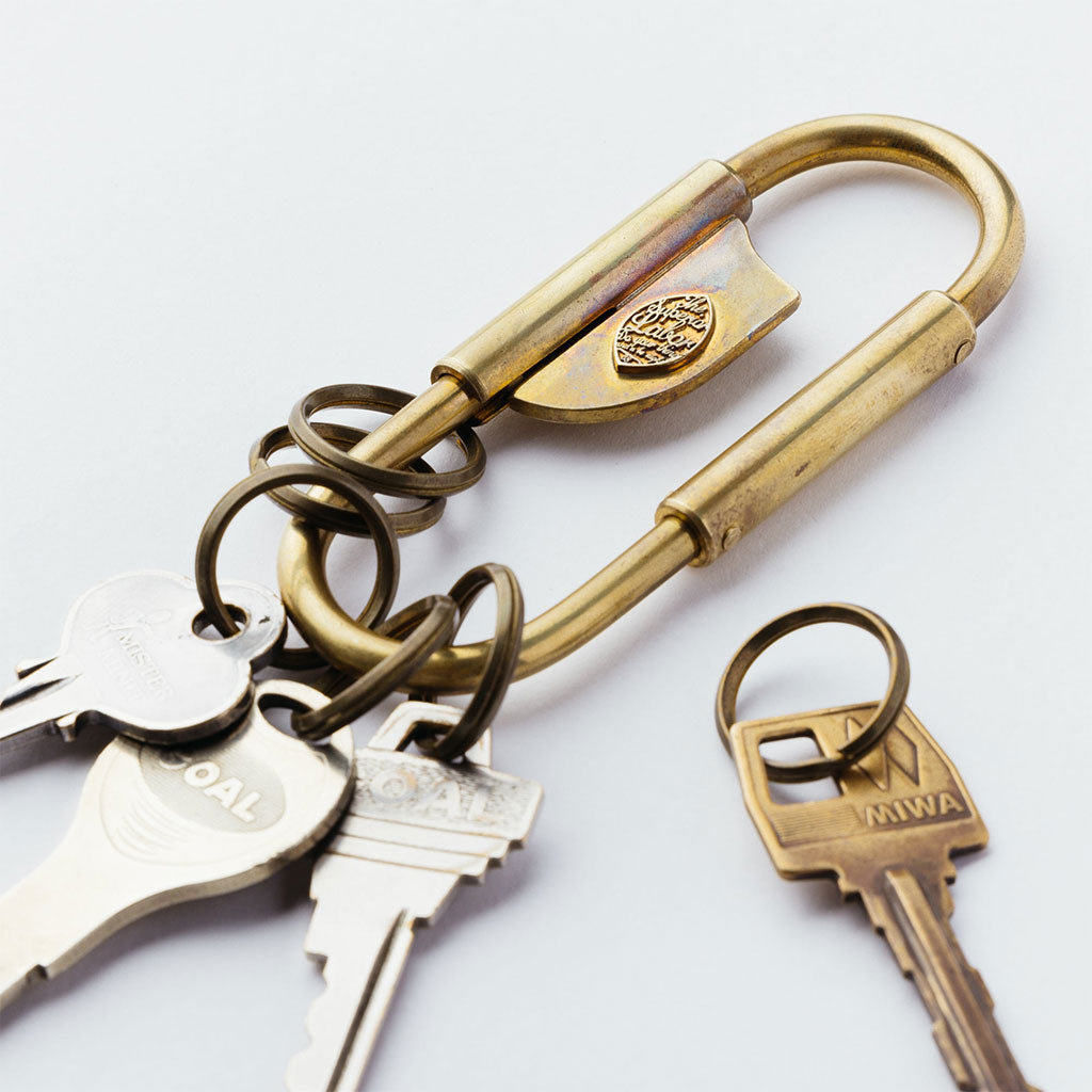 Brass Carabiner at Boston General Store