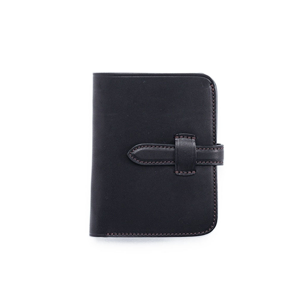 Leather Middle Wallet Black at Boston General Store
