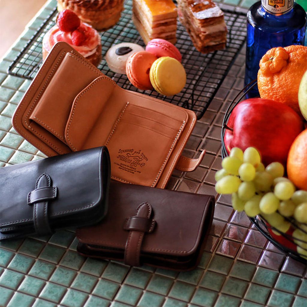 Leather Middle Wallet at Boston General Store