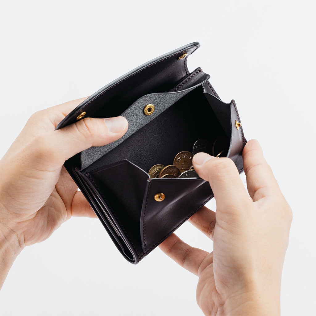 Pocket leather purse outlet