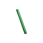 Green pen with pickle design capped on white background