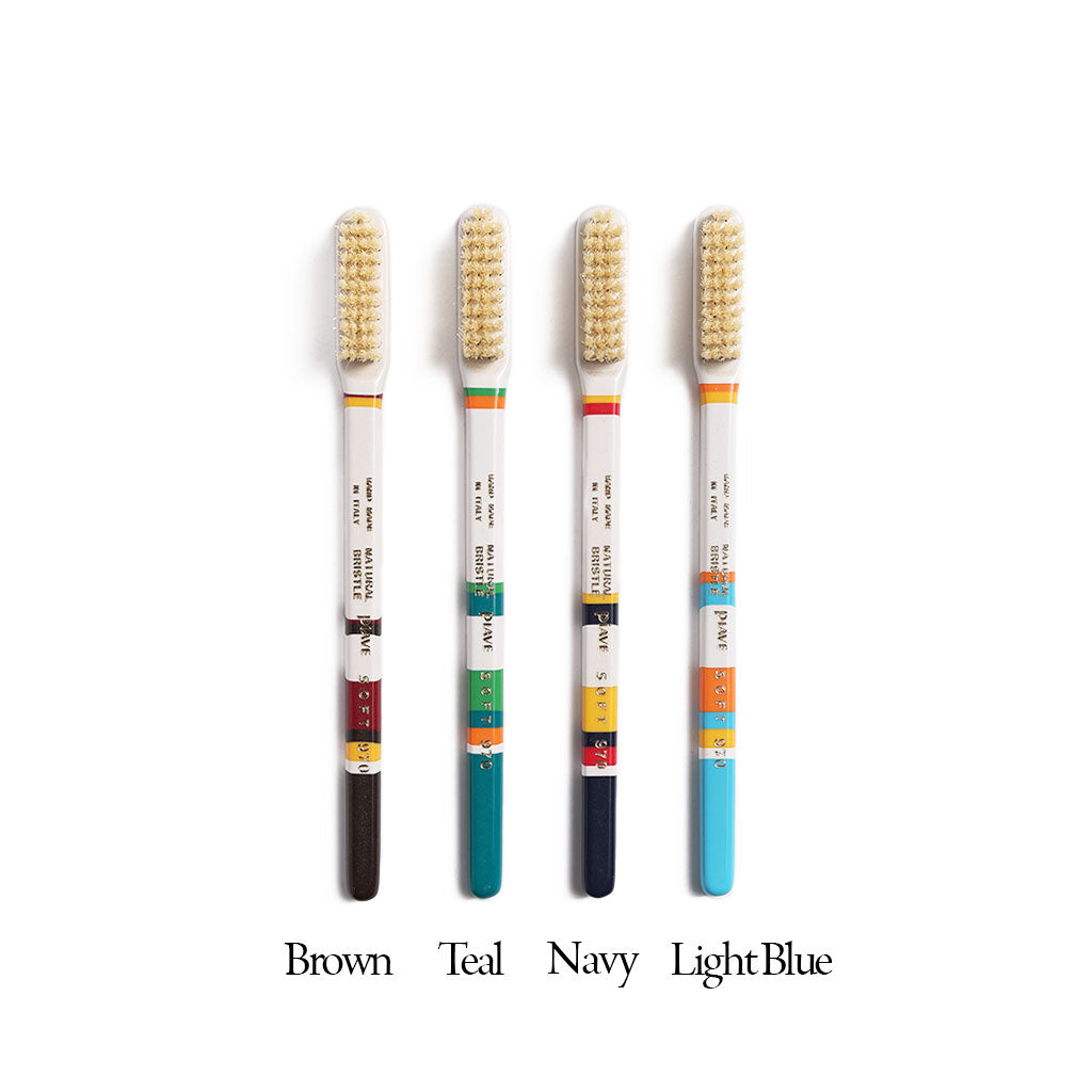 Piave Lavorati a Mano Amsterdam Toothbrush    at Boston General Store