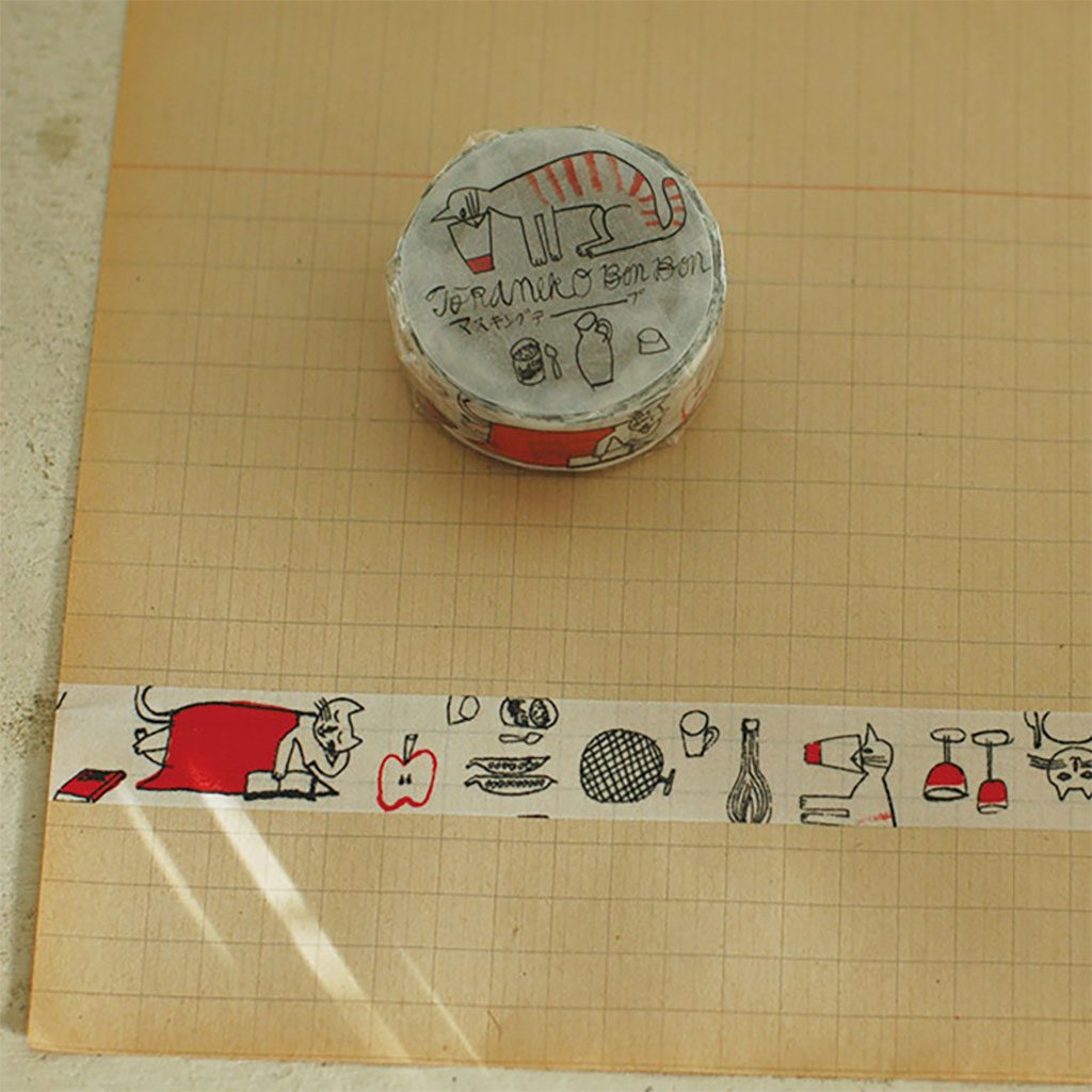 Toraneko Bonbon Washi Tape    at Boston General Store