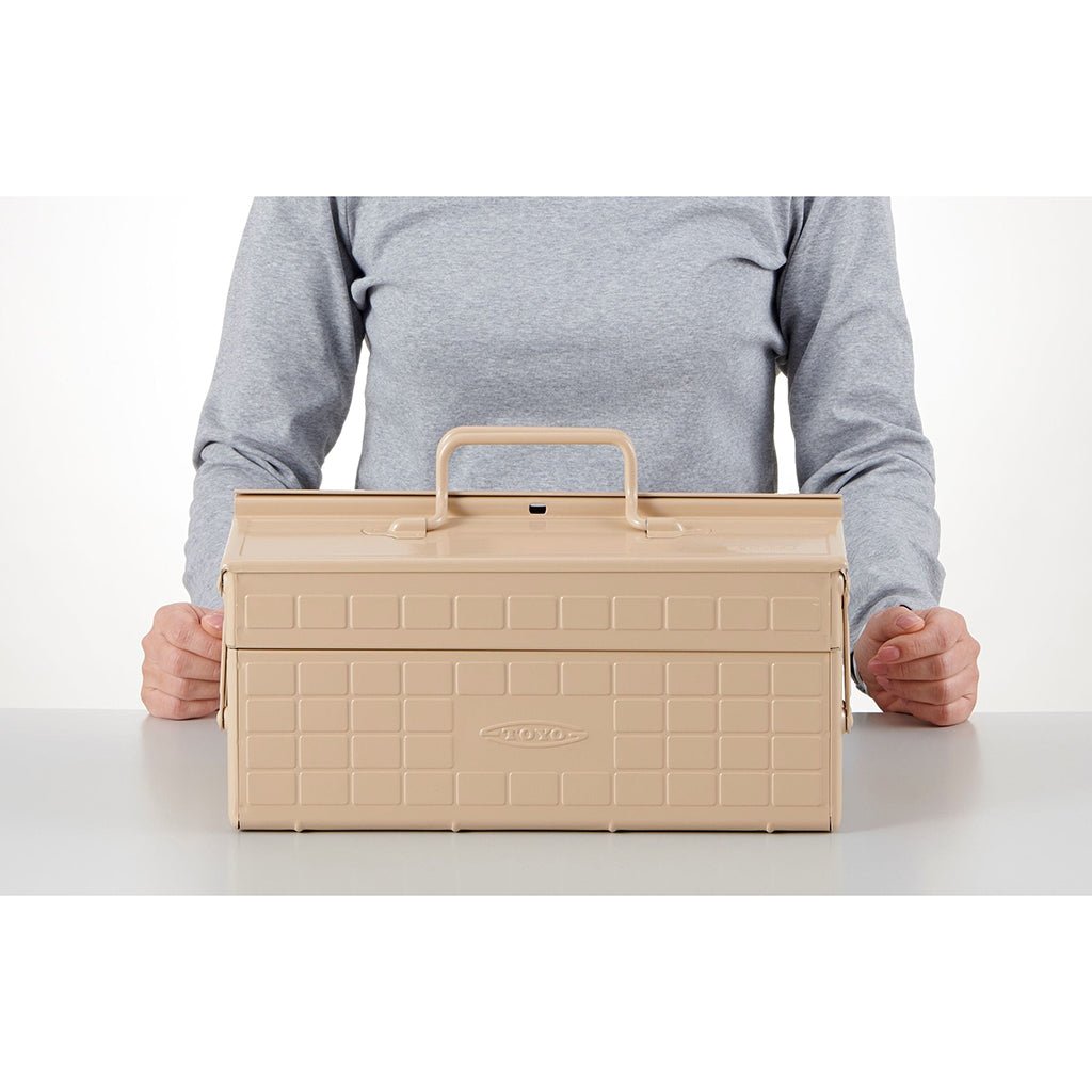 Toyo Steel Medium Two-Level Toolbox | Boston General Store