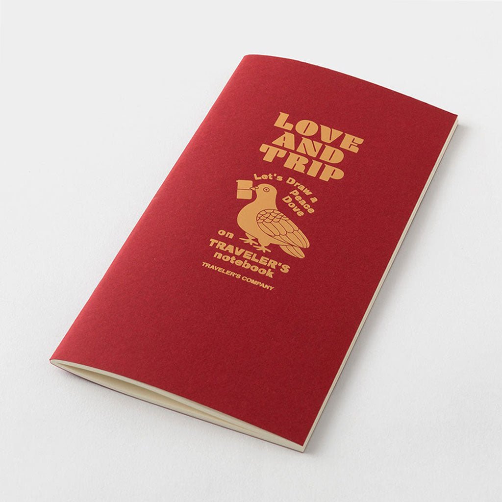 Traveler's Love and Trip Regular Notebook Refill Boston General Store