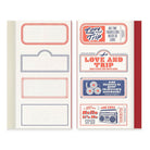Traveler's Love and Trip Regular Notebook Refill Boston General Store