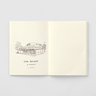 Traveler's Passport Notebook Refill MD Paper Cream Blank - P013 Boston General Store