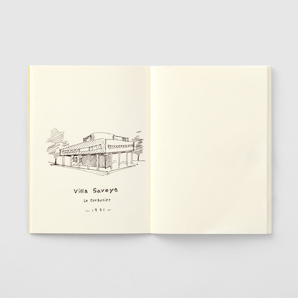 Traveler&#39;s Passport Notebook Refill MD Paper Cream Blank - P013 Boston General Store