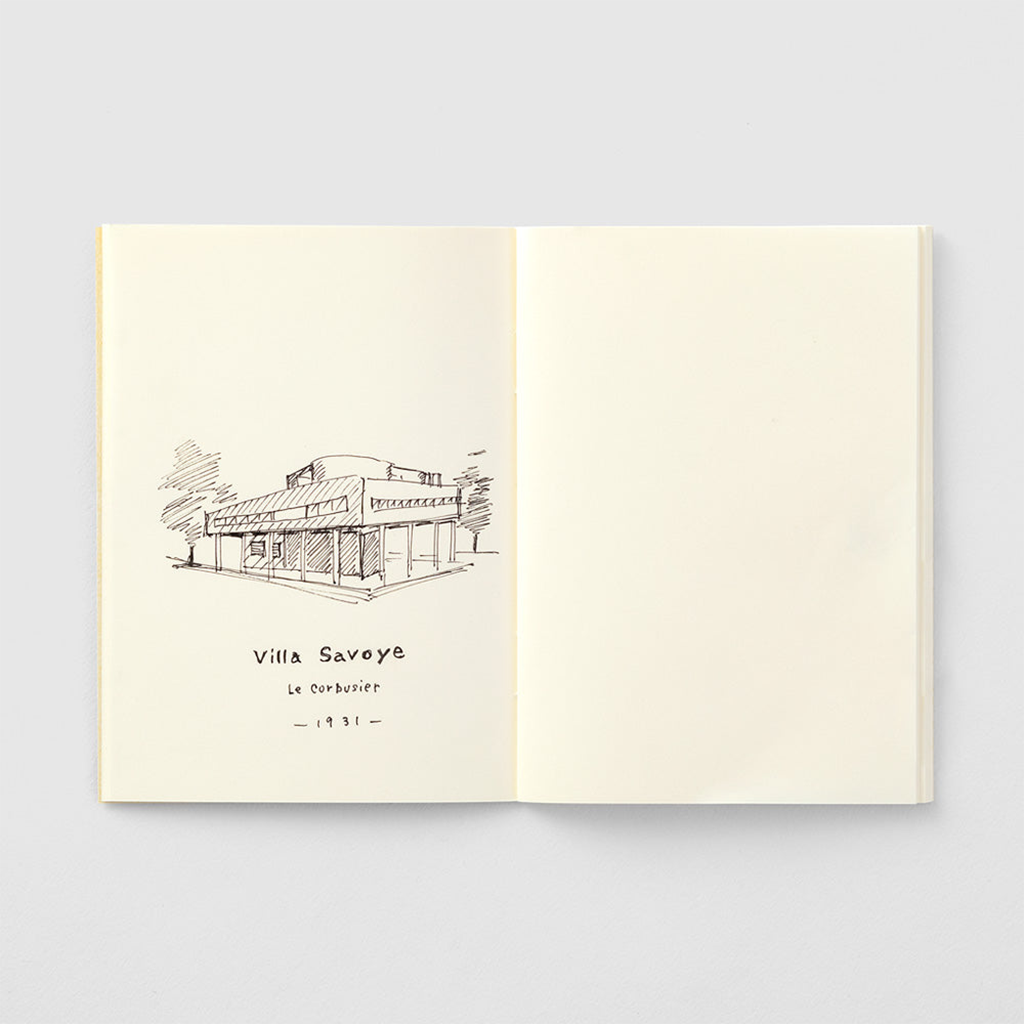 Traveler&#39;s Passport Notebook Refill MD Paper Cream Blank - 013    at Boston General Store