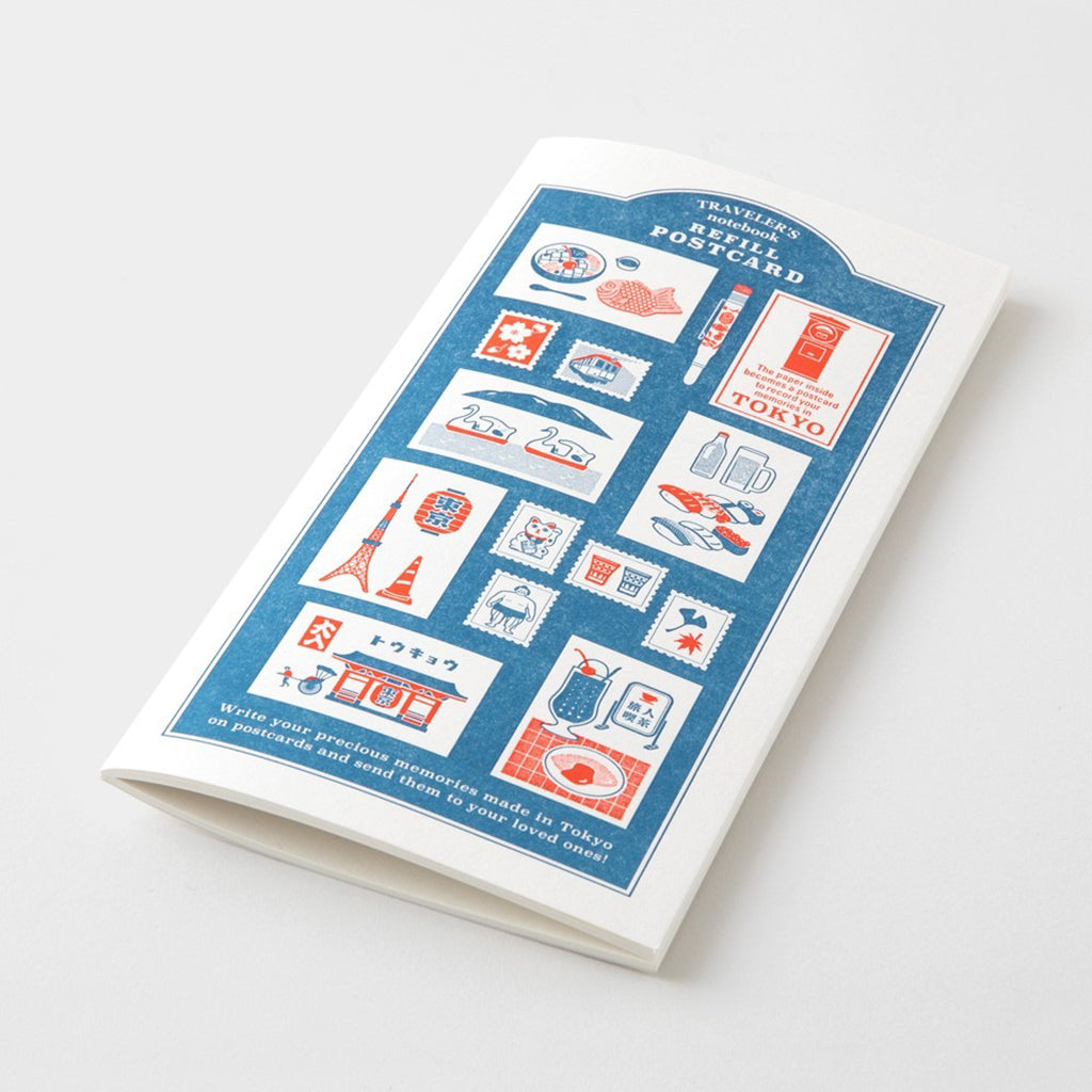 Traveler&#39;s Tokyo Edition Postcard Refill    at Boston General Store