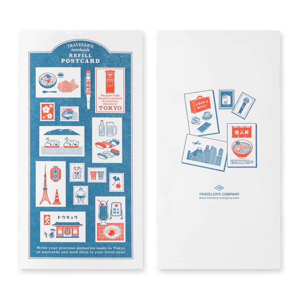Traveler&#39;s Tokyo Edition Postcard Refill    at Boston General Store
