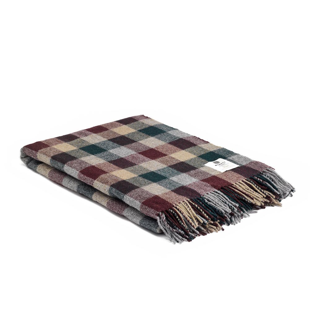 Trekking Block Merino Wool Blanket Boston General Store