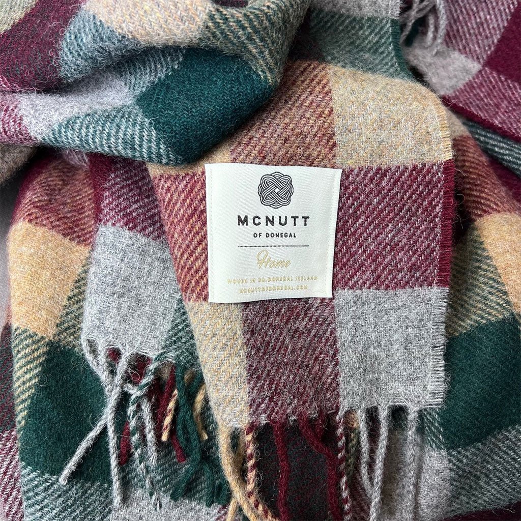 Trekking Block Merino Wool Blanket Boston General Store