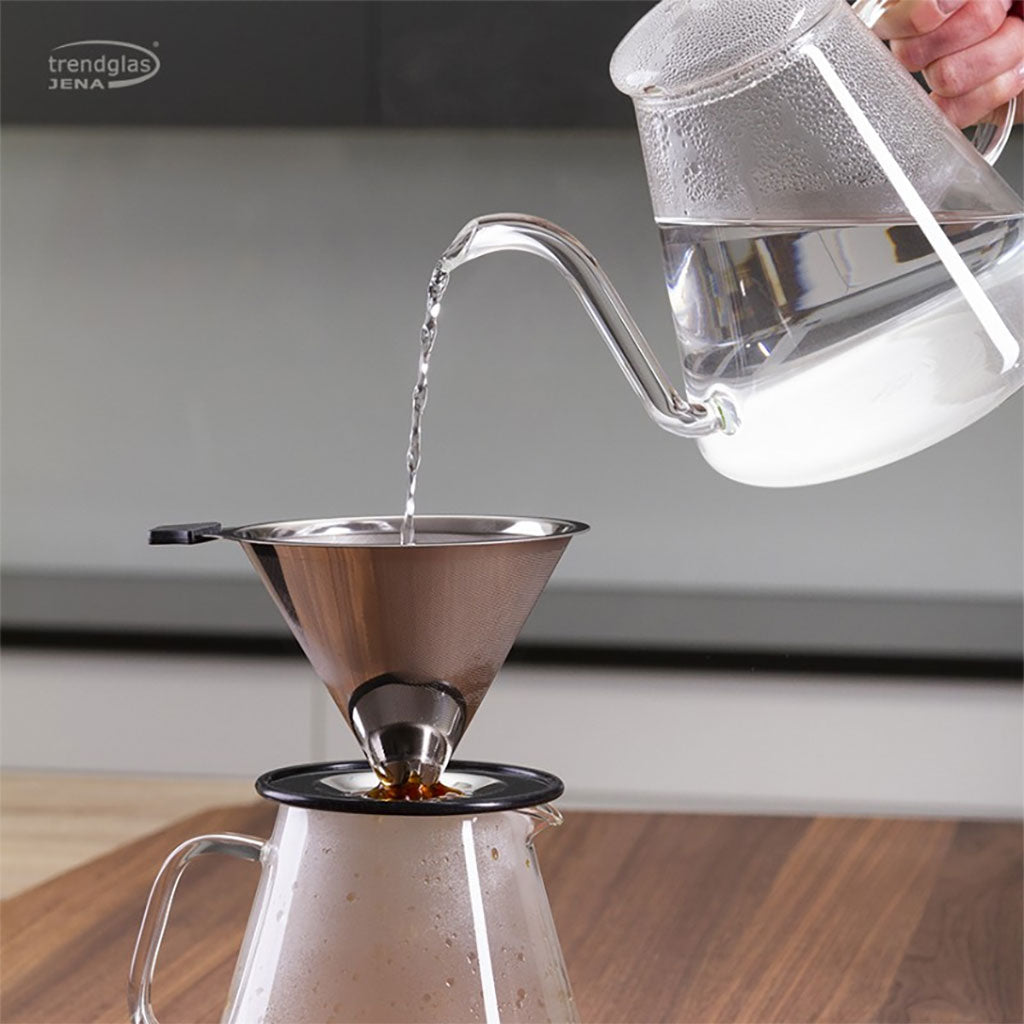 Pour Over Glass Kettle    at Boston General Store