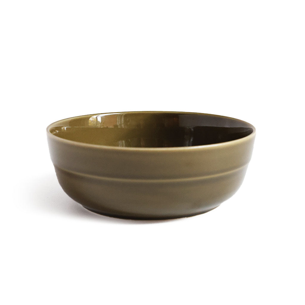 Recycled Ceramic Bowl 160 Green   at Boston General Store