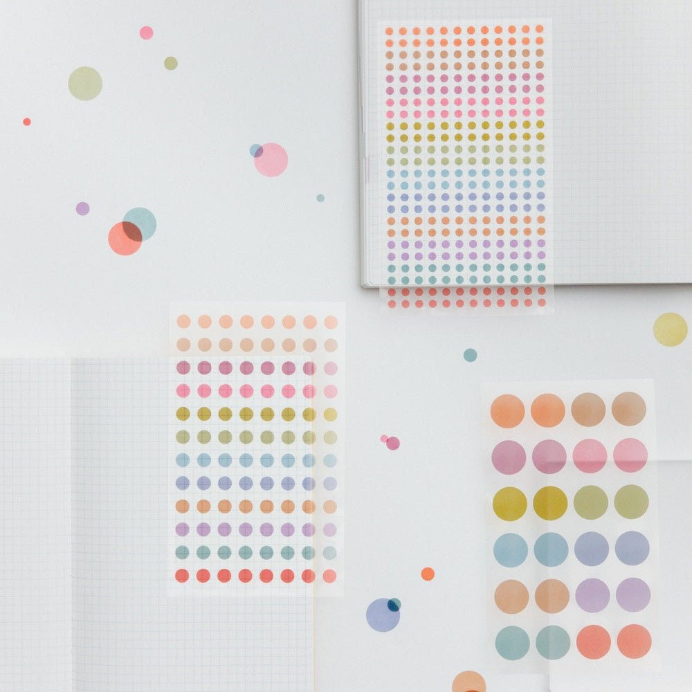 TSUKI no IRO: Transparent Dot Stickers Boston General Store