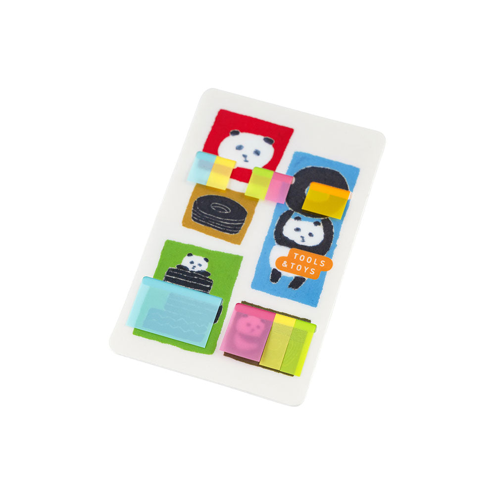 Jin Kitamura: Hobonichi Translucent Sticky Notes - Love it (Panda)    at Boston General Store