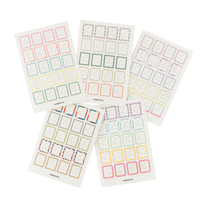 Hobonichi Frame Stickers for Dates