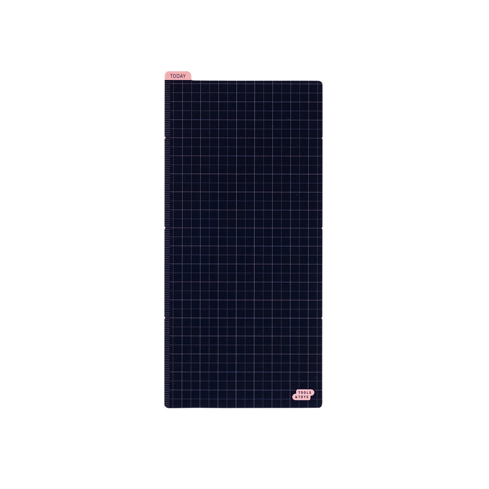 Hobonichi Pencil Board -Weeks (NavyxPink)    at Boston General Store