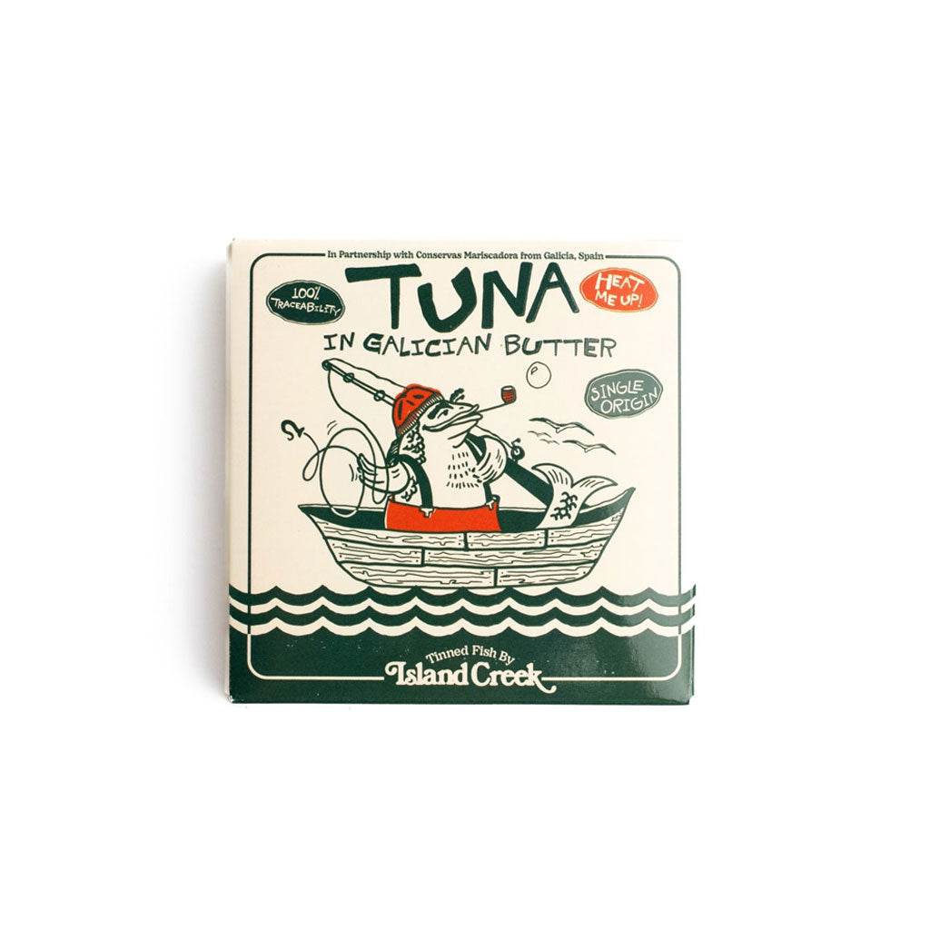 Island Creek x Mariscadora Tuna Belly in Butter at Boston General Store