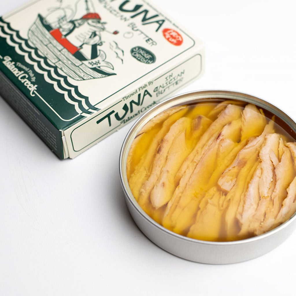 Island Creek x Mariscadora Tuna Belly in Butter at Boston General Store