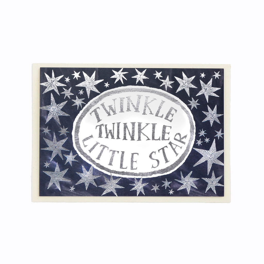 Twinkle Twinkle New Baby Card    at Boston General Store