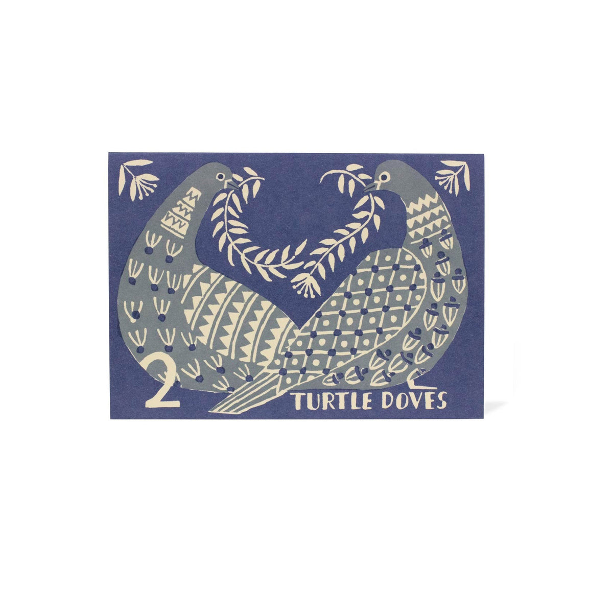 Two Turtle Doves Holiday Card Boston General Store