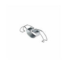 Steel universal jar clip on white background