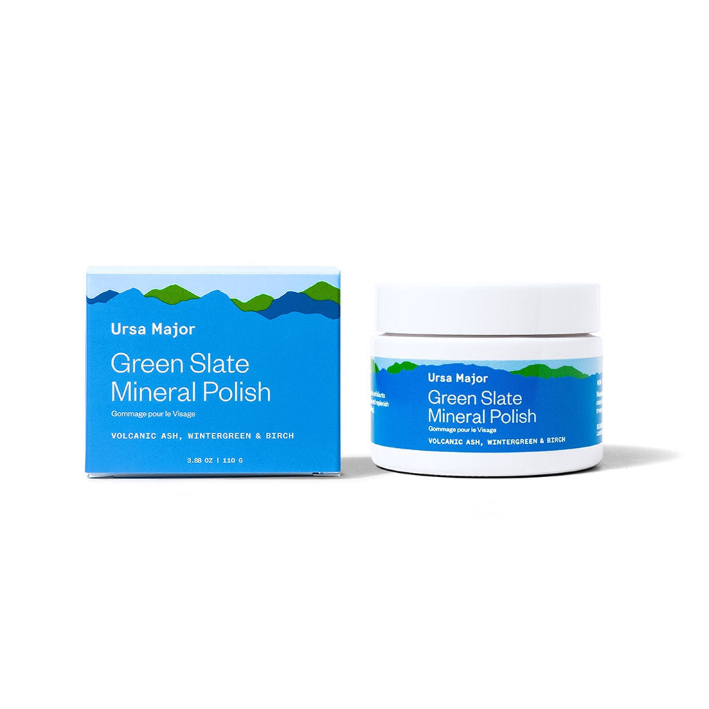 Green Slate Mineral Face Polish    at Boston General Store