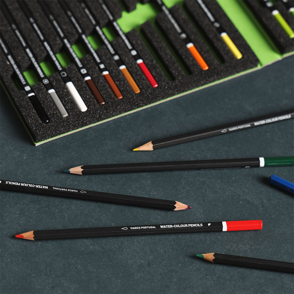 Watercolor Pencils, Set of 24 at Boston General Store