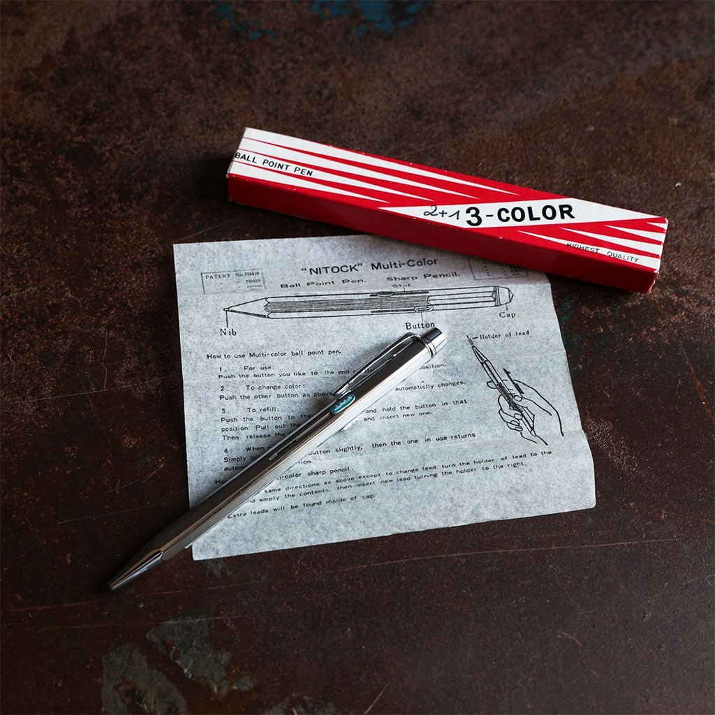 Vintage 2 + 1 Multi Pen + Pencil Boston General Store
