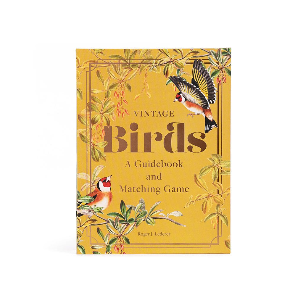 Vintage Birds: A Guidebook and Matching Game Boston General Store